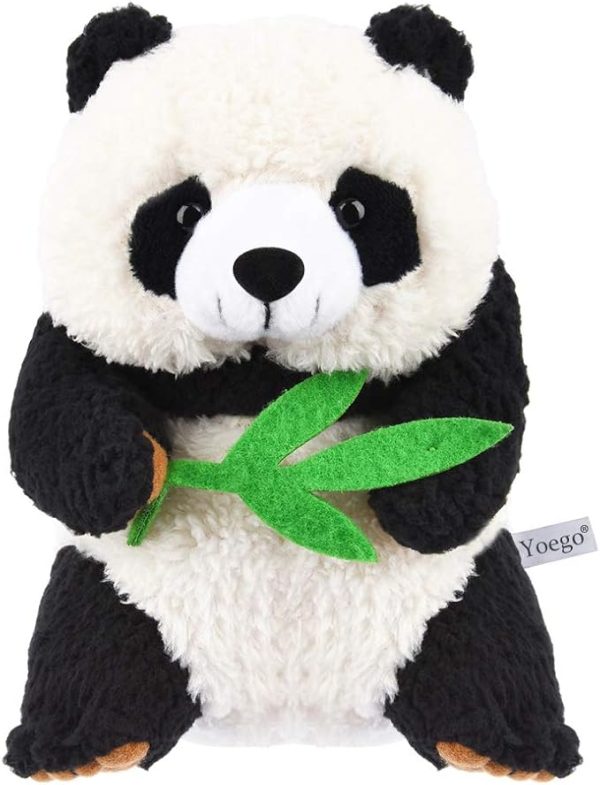 Talking Toy, Plush Panda Cute Sound Effects with Repeats Your Said Voice, Best Buddy for Kids Gift