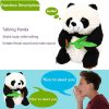 Talking Toy, Plush Panda Cute Sound Effects with Repeats Your Said Voice, Best Buddy for Kids Gift