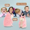 Kids Toddler Toys for Ages 2-4, Talking Hamster Repeats What You Say, Interactive Plush Repeating Toy for 2 3 4 5 6 8 Year Old Boy Girl Birthday Gift (Pink)