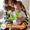 Pbooo [Update Volume Adjustable Dancing Talking Cactus Mimicking Toy, Talking Repeat Singing Cactus Toy 120 Pcs Songs for Baby 16s Record Your Sound with Led Light