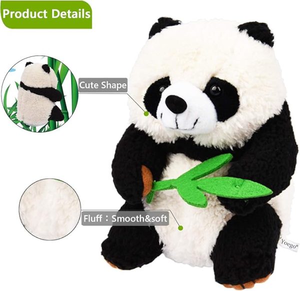 Talking Toy, Plush Panda Cute Sound Effects with Repeats Your Said Voice, Best Buddy for Kids Gift