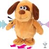 Hopearl Talking Dog Repeats What You Say Walking Puppy Electric Interactive Animated Toy Speaking Plush Buddy Gifts for Toddlers Birthday, 8'' (Copy)
